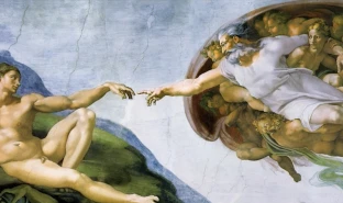 La creazione di Adamo di Michelangelo