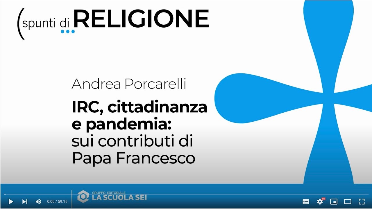 Religione | Secondaria di 1° e 2° grado | IRC, cittadinanza e pandemia